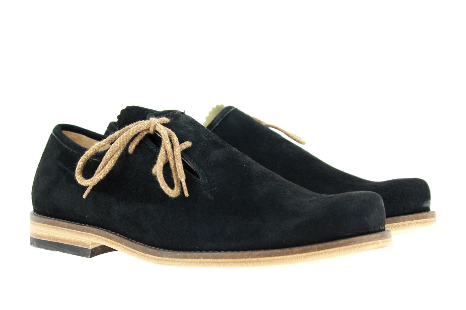 Dirndl + bua STrachtenschuh ANTIKBOCK SCHWARZ (46)