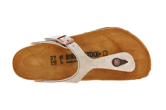 Birkenstock mules NORMAL GIZEH GRACEFUL TAUPE
