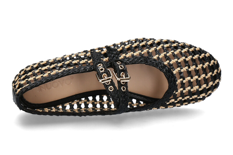 Inuovo ballerina GOAT- black/black