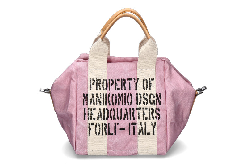 Manikomio Design Tasche ICON 24 OLANDA COTTON- rosa