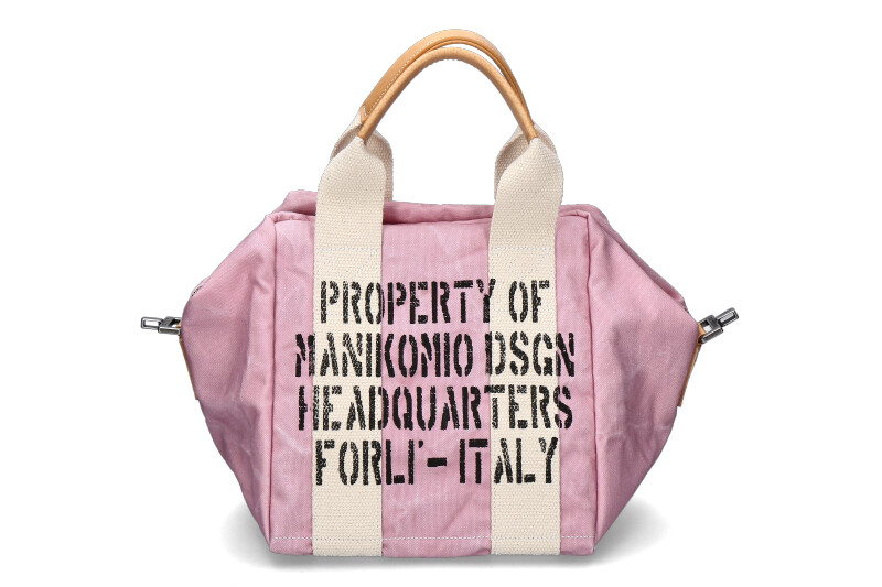 Manikomio Design bag ICON 24 OLANDA COTTON- rosa