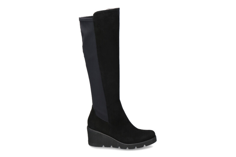 Brunate boots NEON CAMOSCIO NERO STEP NERO