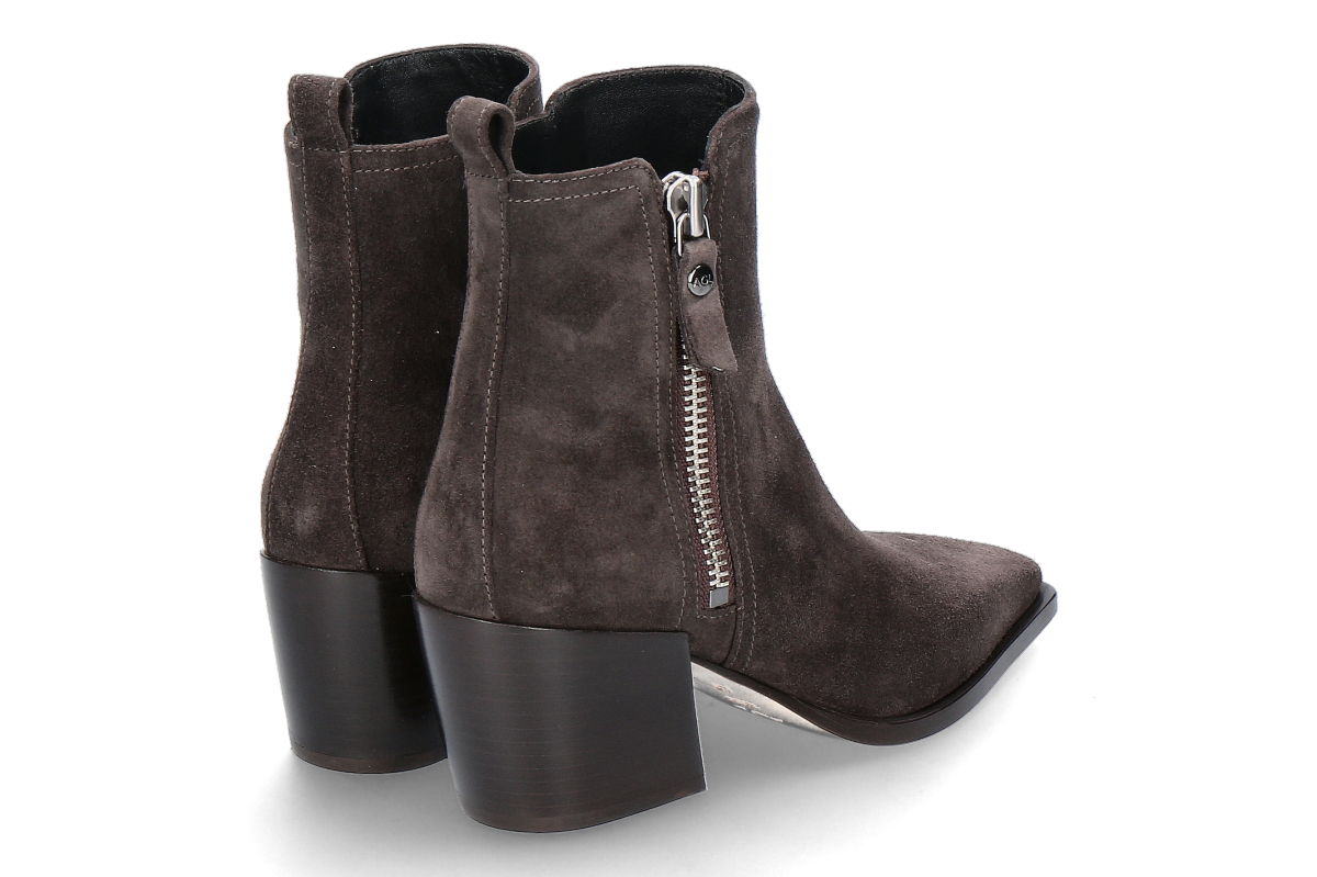 AGL Cowboy Bootie ABIGAIL zip- ebano_253300280_2 AGL Cowboy Bootie ABIGAIL zip- ebano_253300280_2