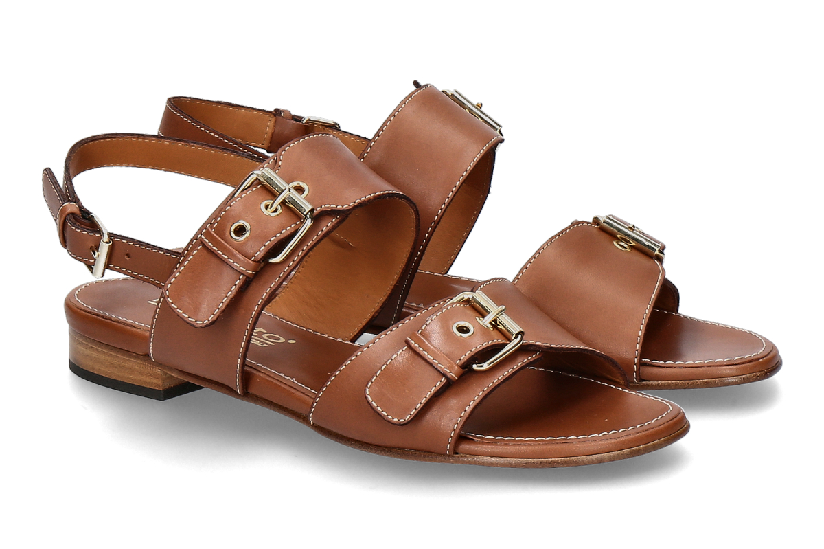 Maretto Sandale 2106 NAPPA- tabacco/ mittelbraun