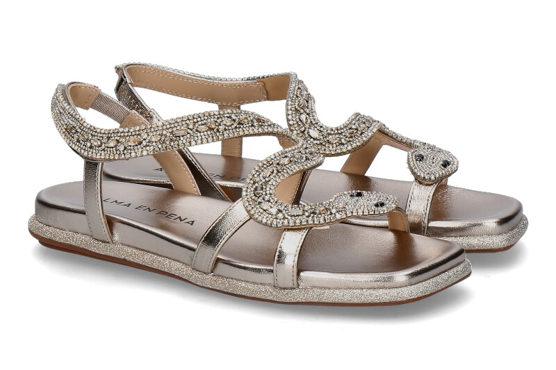 Alma en pena sandals DIVA bronze