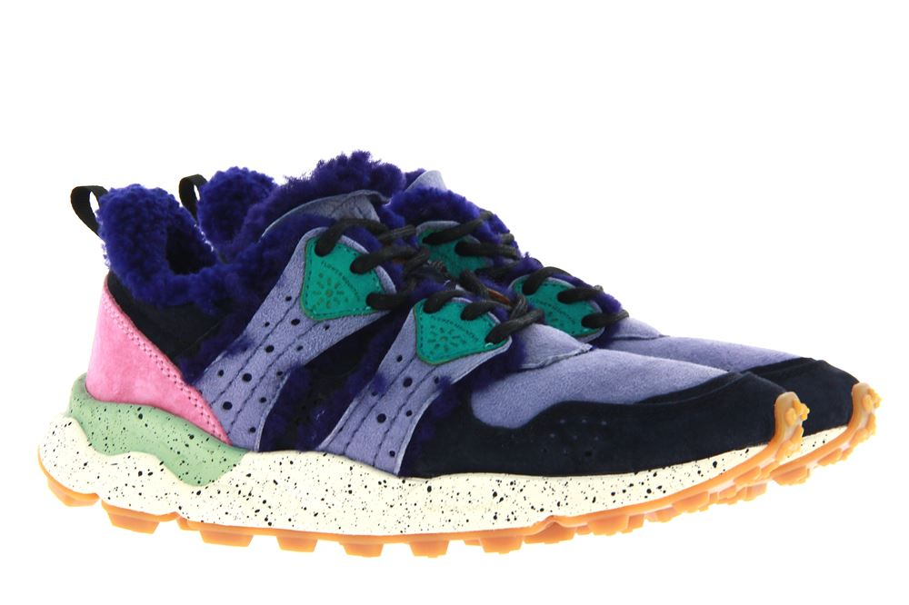 Flower Mountain sneaker CORAX WOMAN BLEU