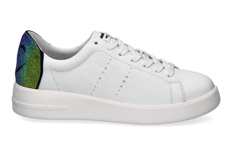 Lola Cruz sneaker NAPPA BIANCO MULTICOLOR