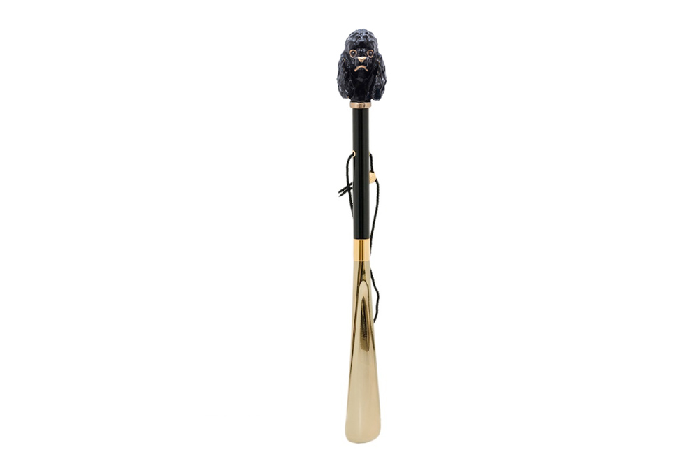 Pasotti shoehorn BARBONCINO NERO GOLD