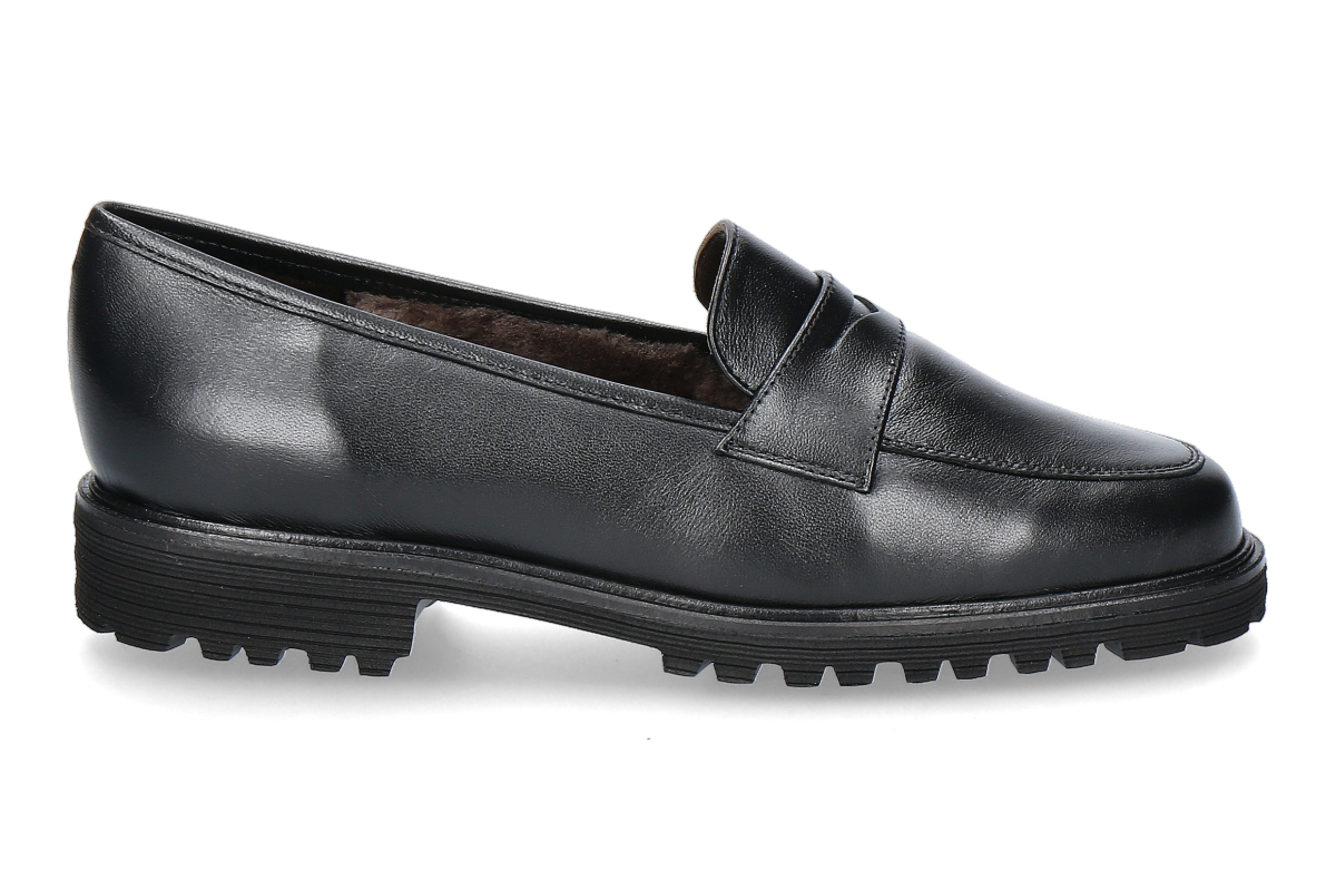 Brunate Loafer gefüttert TANK NAPPA - nero/schwarz