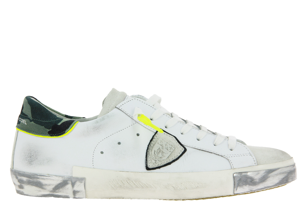 Philippe Model sneaker MAN VEAU CAMOUFLAGE BLANC
