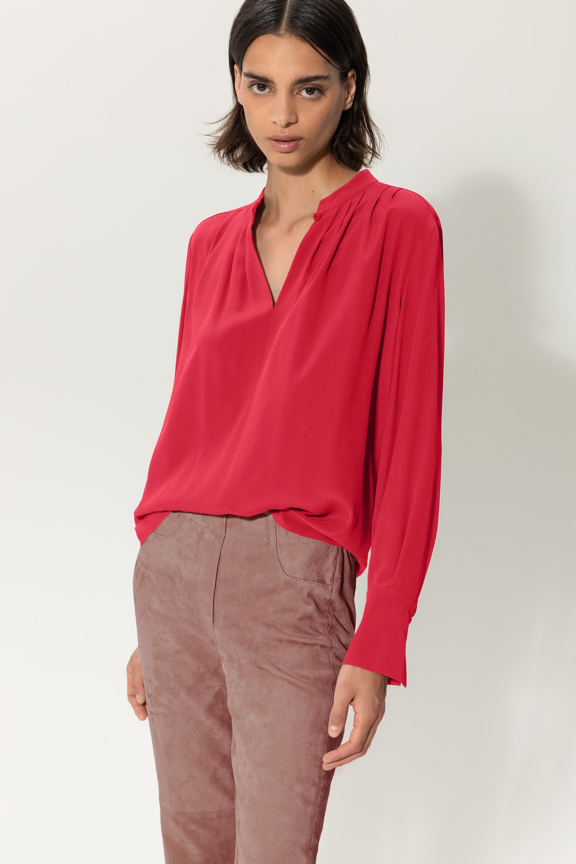  Luisa Cerano blouse CHEMISIER - bright red/rot 