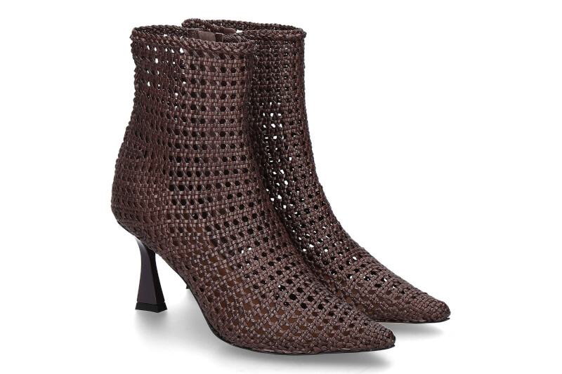 Martina T ankle boot INTRECCIO- tdm/dark brown