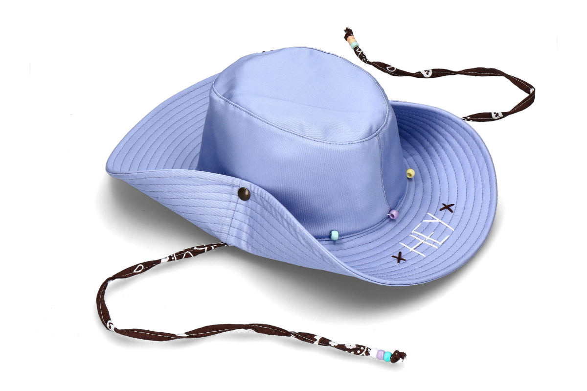 The Hat Gang Safarihut SAFARI- azzuro/ hellblau