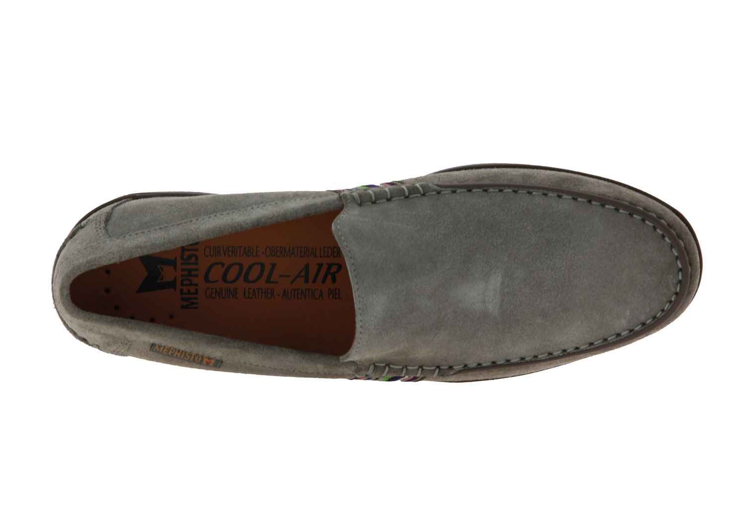 Mephisto slipper IDRIS WARM GREY TOUNDRA