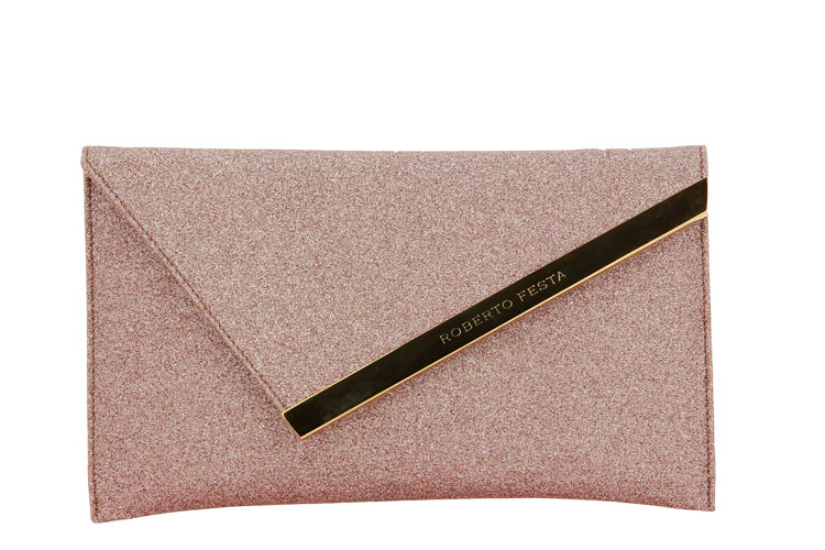 Clutch in Vernice color Cipria | Rosa Cipria | Donna | Rinascimento