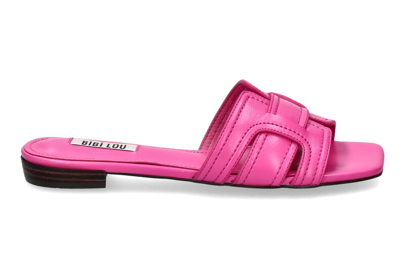 Bibi Lou mules CREMES NAPPA MAGENTA
