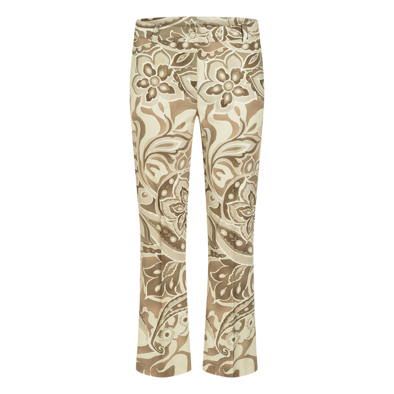 Cambio trousers STELLA EASY KICK SANDY PSYCHODELIC FLOWER PRINT