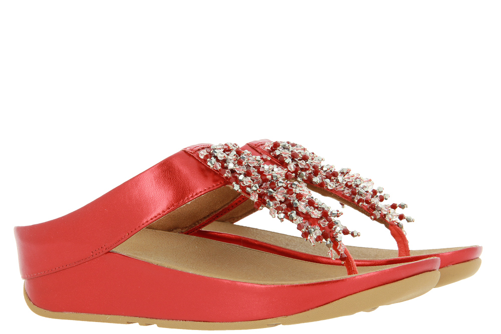 Fitflop mules RUMBA BEADED TOE-POST SANDALS
