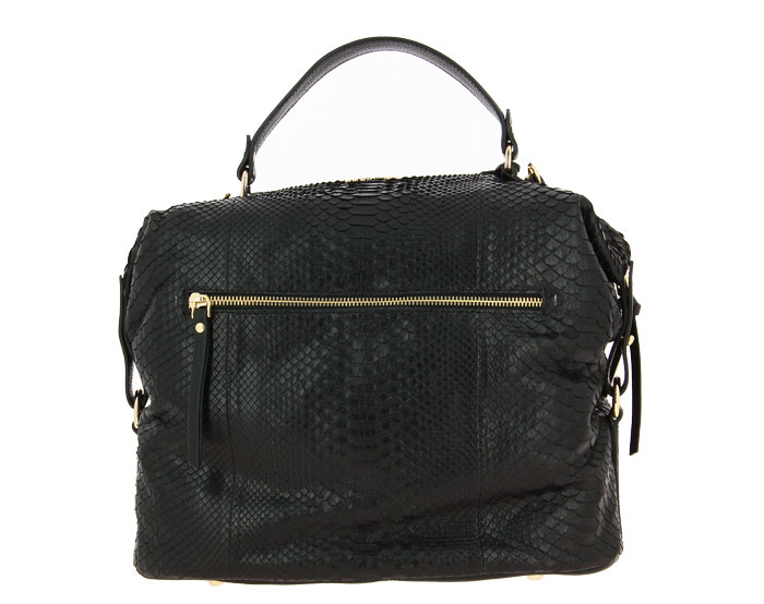 Carol J. bag PITONE NERO