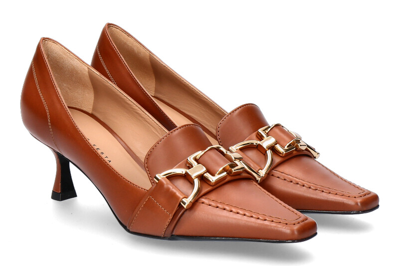 Roberto Festa pumps KESY VITELLO COGNAC