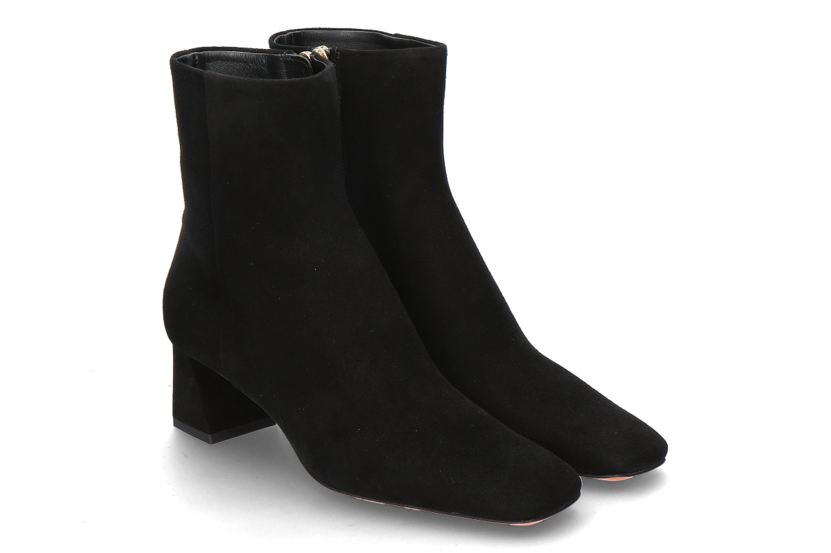 Santoni women's ankle boots MARTA VELOURS- black/ schwarz 