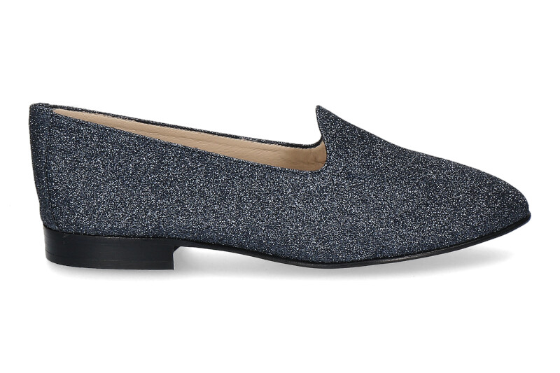 ScarpaRossa slipper BENITO GLITTER NAVY