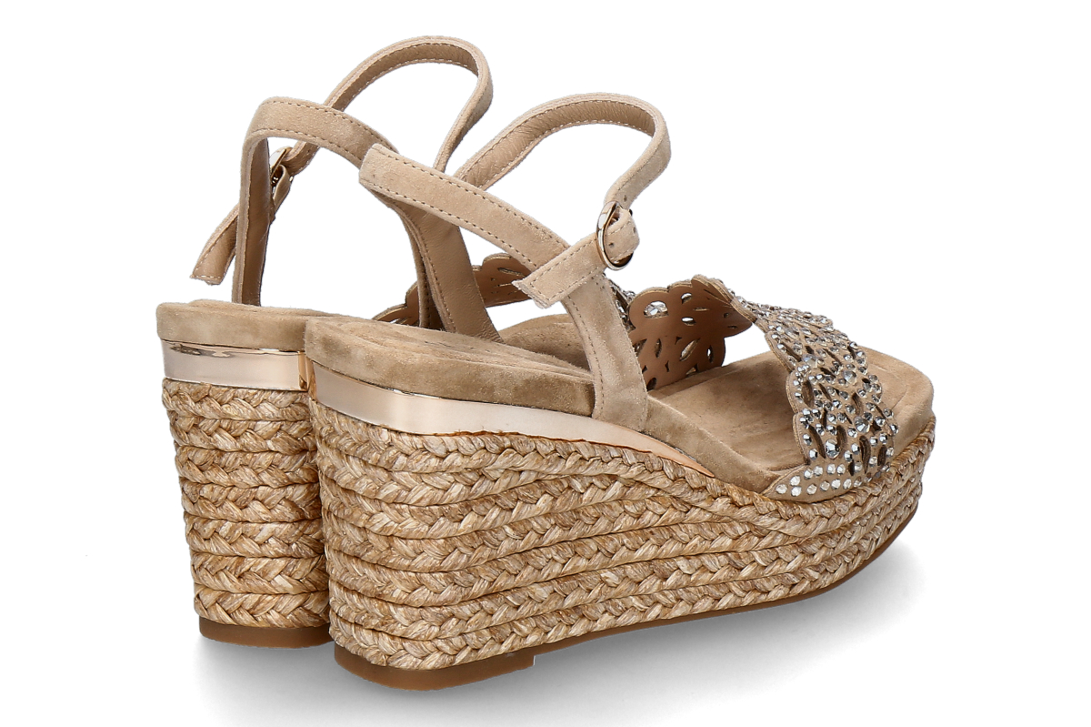 Alma en pena Keilsandale SUEDE- sand_282400053_2