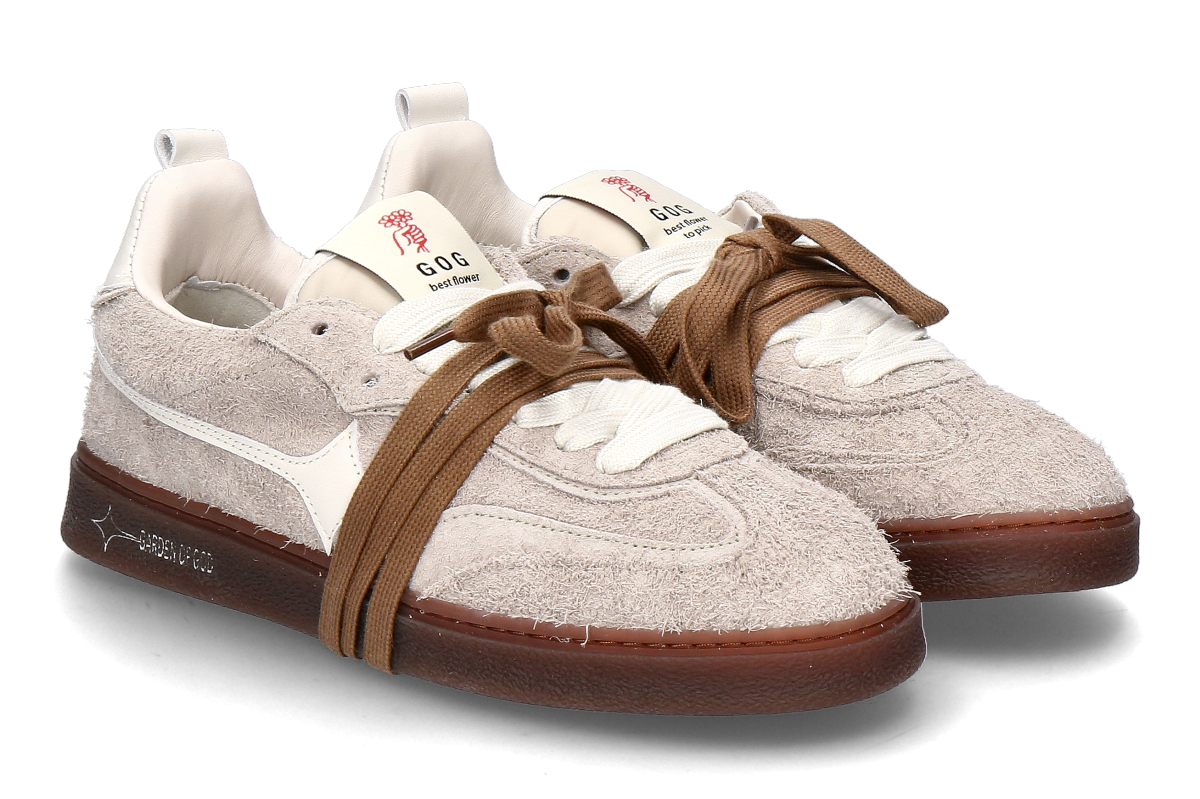 Garden of God Damen-Sneaker EARTH HAIRY SUEDE- taupe_232200118_1