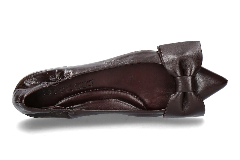 Pomme d' Or ballerina INGRID GLOVE- choccolate/dark brown