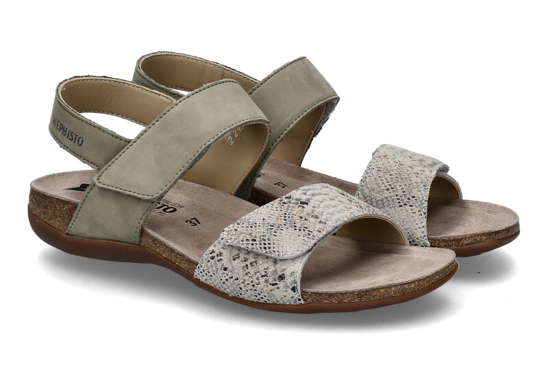 Mephisto sandals AGAVE LIGHT KHAKI