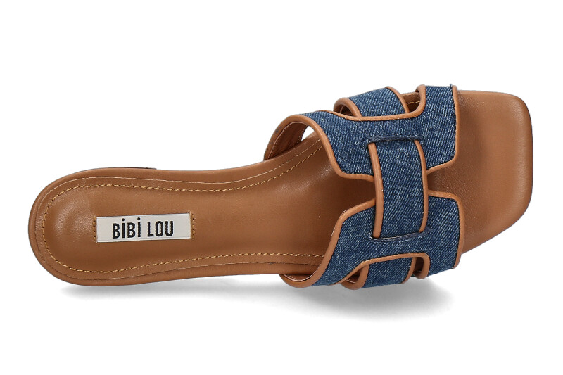 Bibi Lou Pantolette HOLLY jeans tan