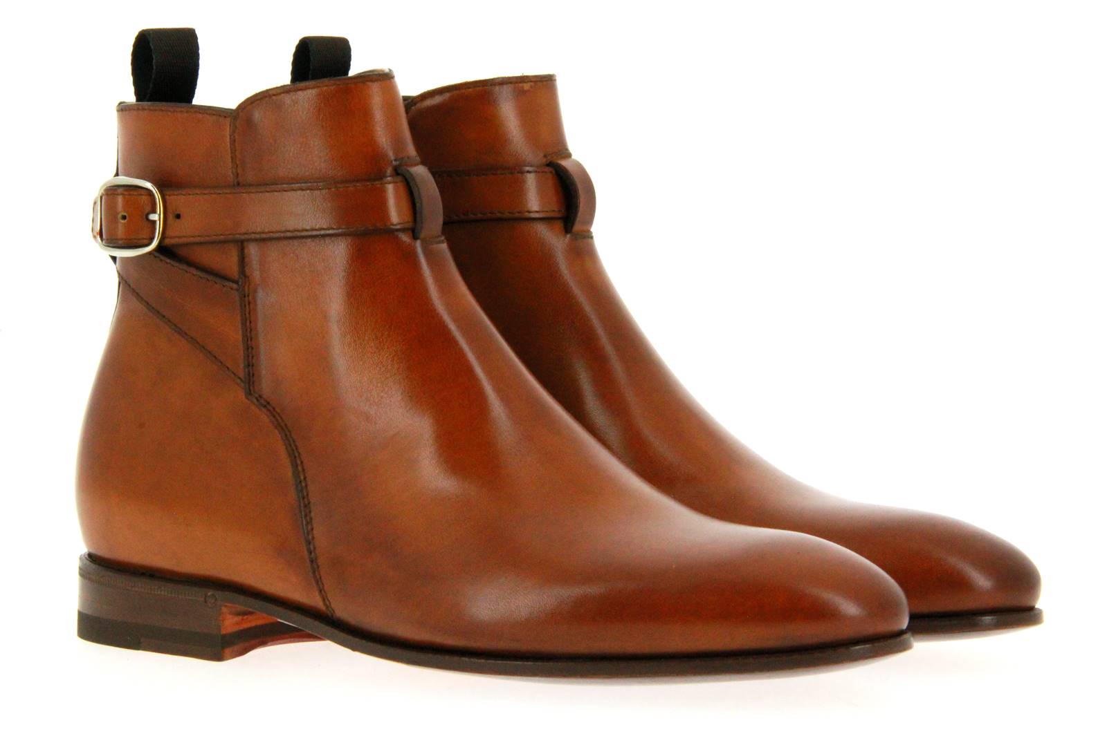 Benson´s ankle boots BOX COGNAC