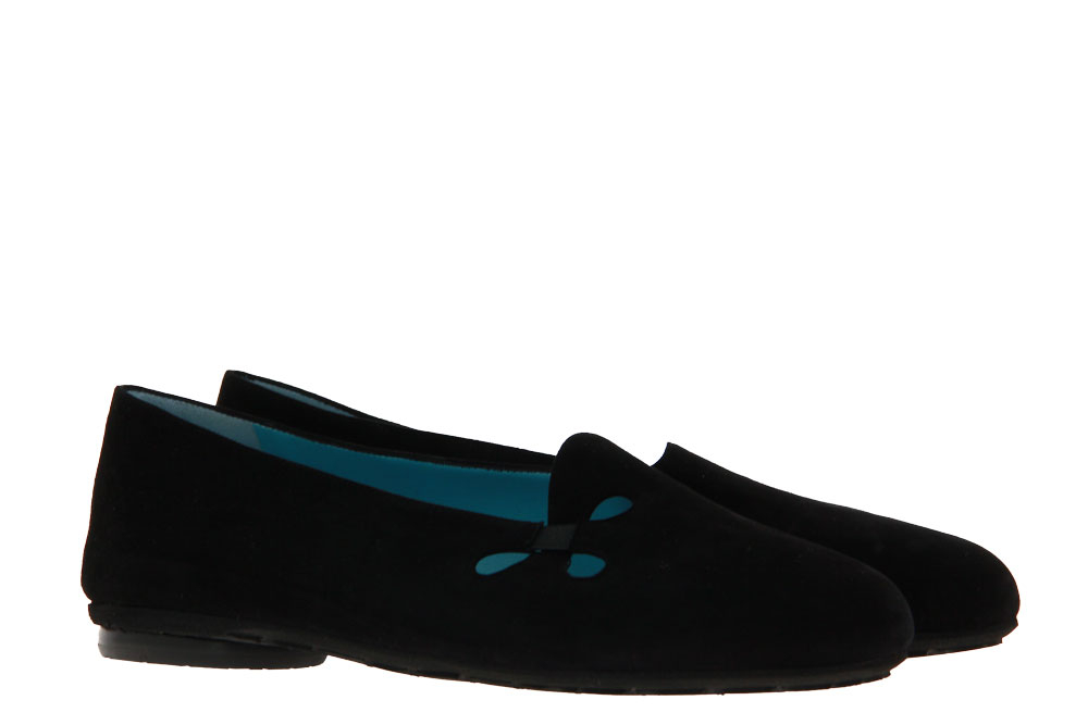 Thierry Rabotin slipper GALIA CAMOSCIO NERO