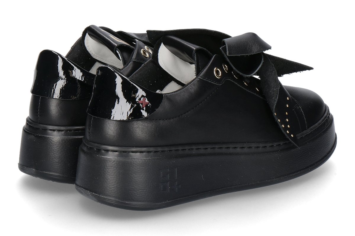 Gio+ Damen- Sneaker PIA 448A COMBI FLOWERS- black_232900514_2