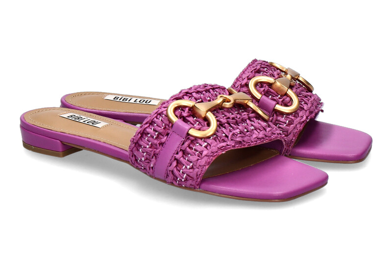 Bibi Lou mules EDNA MORADO MULBERRY