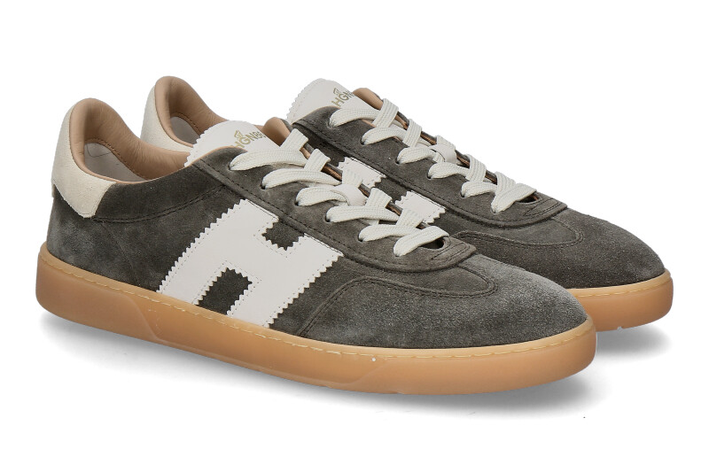 Hogan men's sneaker COOL ALLACCIATO H- taupe/ latte