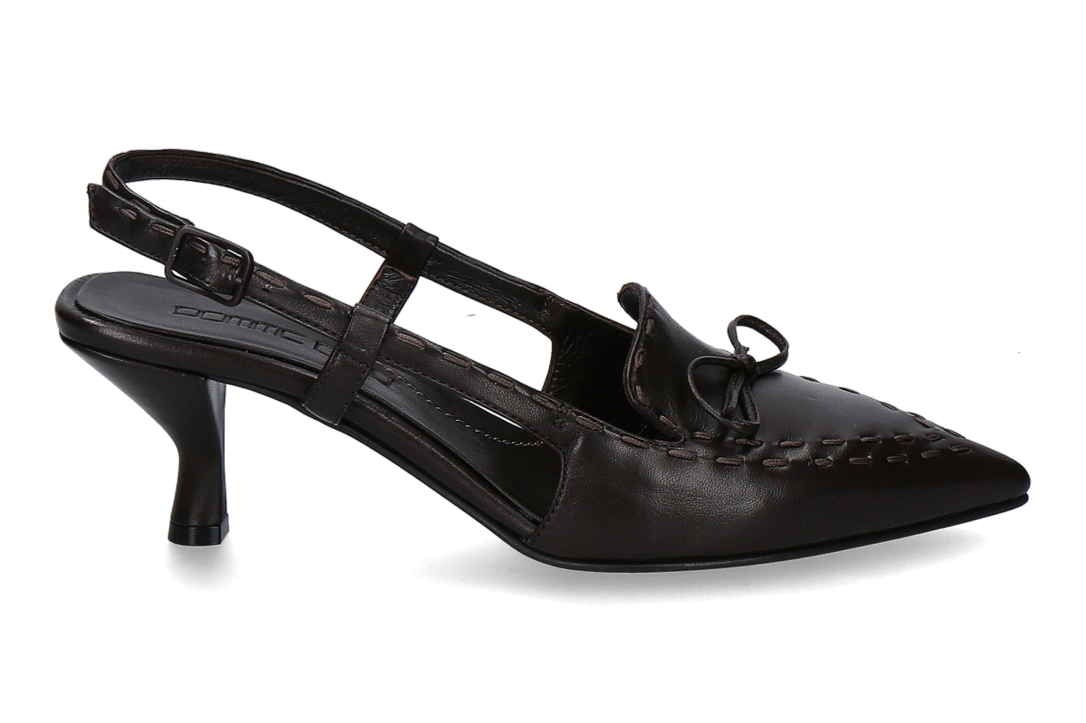 Pomme d' Or Slingpumps HENRIETTE GLOVE- coffee/ dunkelbraun