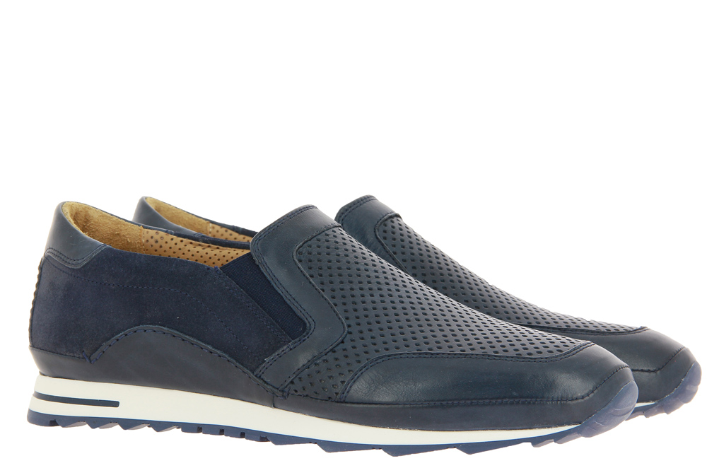 Galizio Torresi slip-on FOULARD BLU BLU