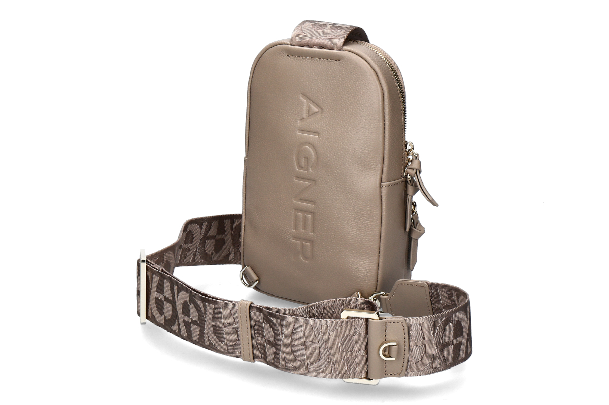Aigner Shoulder Bag ZITA SLING- taupe