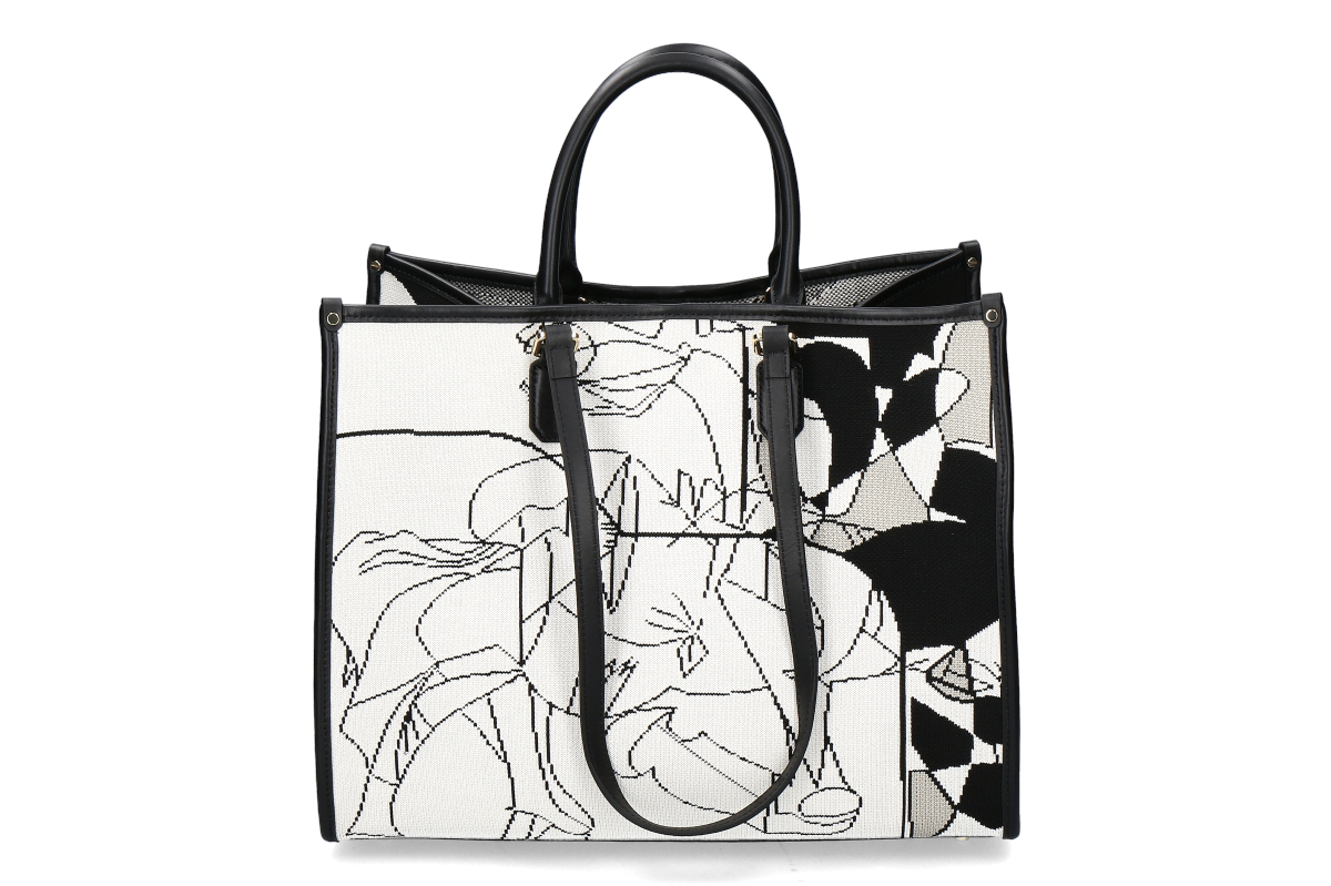  My-Best Bag Firenze bag ATENA HERBARIUM- black/ green/ thistle 