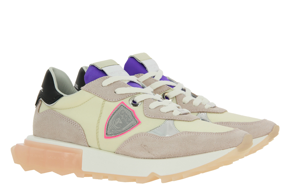 Philippe Model sneaker MONDIAL POP BEIGE VIOLET