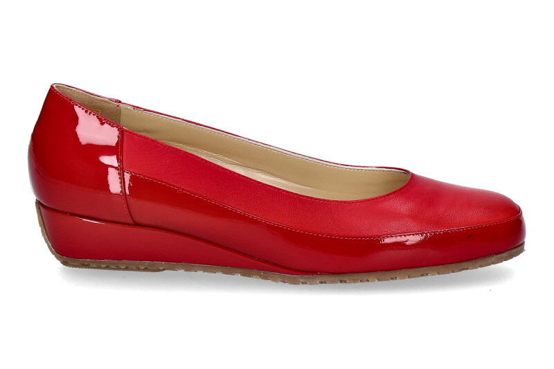 Bagnoli slipper VERNICE ROSSO NAPPA ROSSO