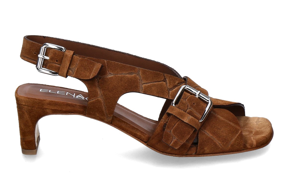 Elena Iachi Sandal IORIS FATHIMA- tan/ dark brown