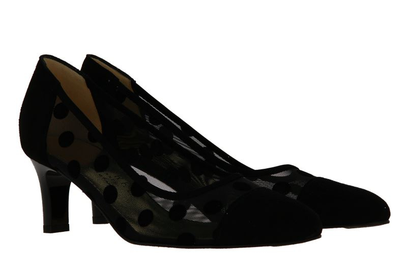 Azuree Cannes pumps KABA VELOURS NOIR NYLANA VITA NOIR