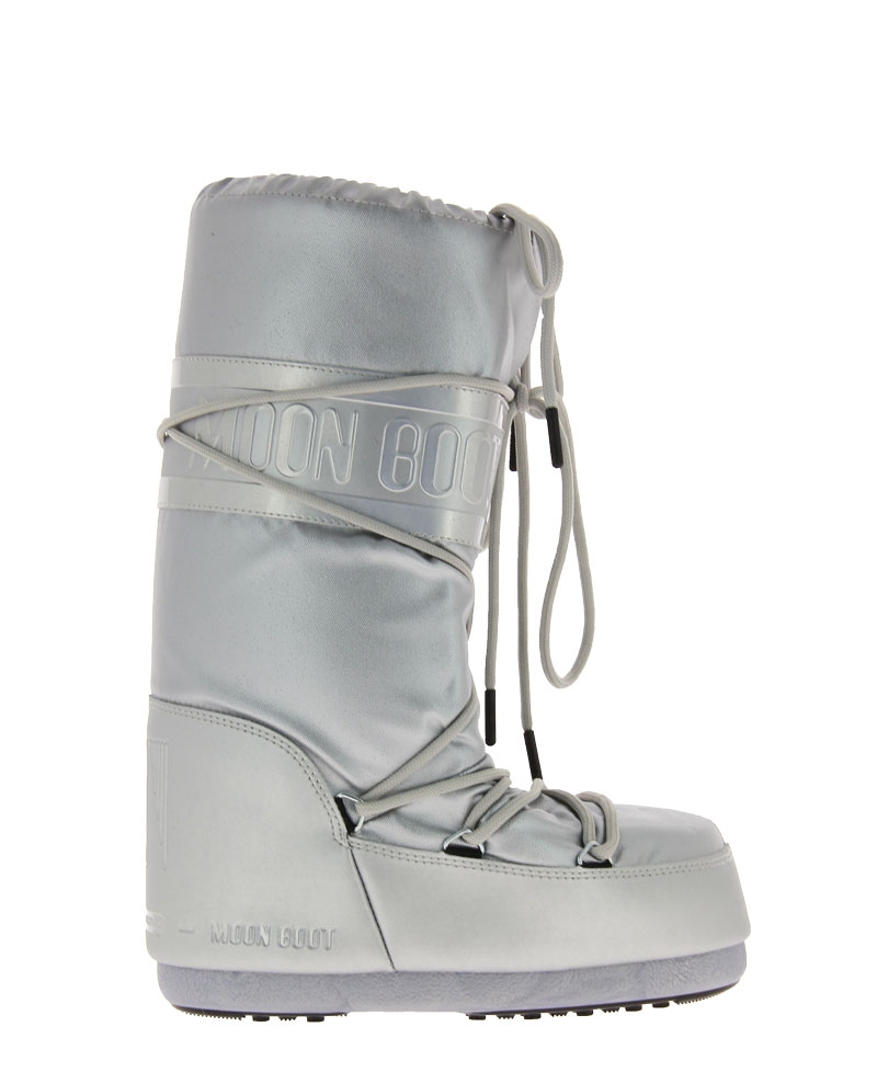 moon boot glance silver