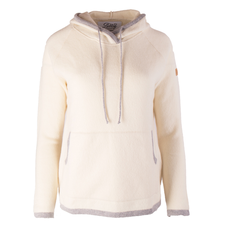 Liebling hoodie ROSEMARIE NATUR KIESEL