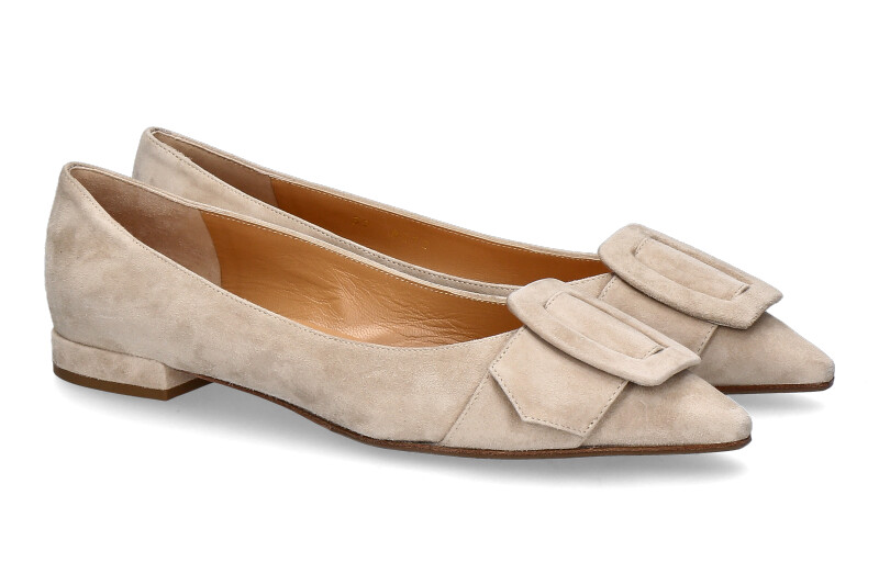 Unützer ballerina CAMOSCIO 8212 TAUPE - beige