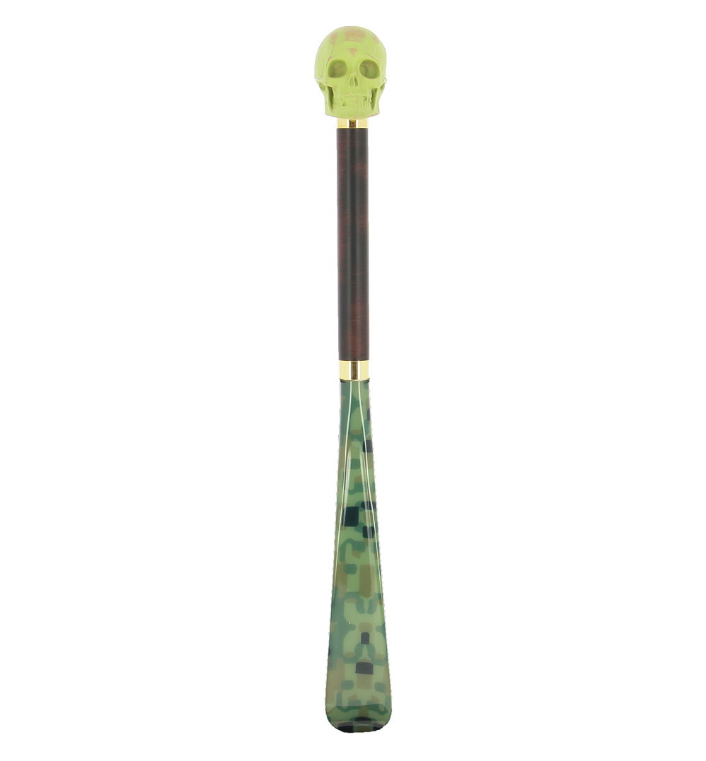 Utile4 shoehorn SKULL VERDE