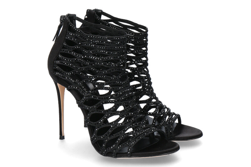 Casadei high heels PELLAME RASO NERO