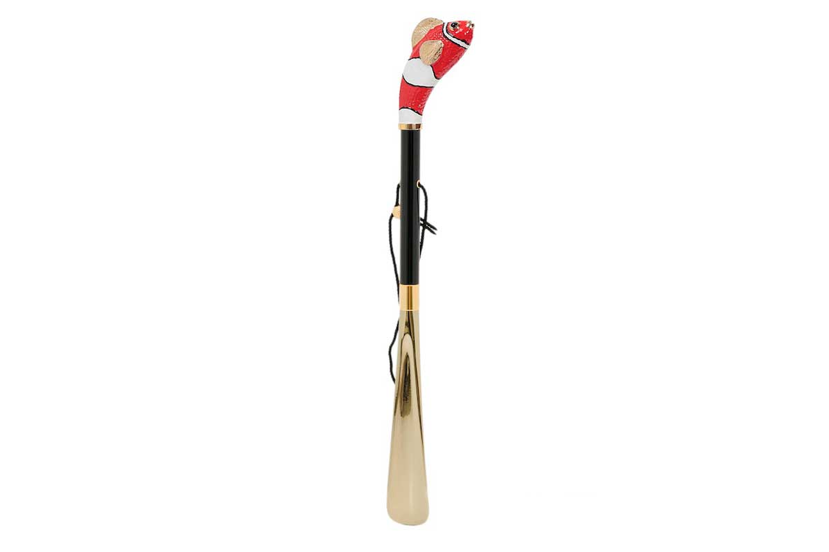 Pasotti shoe horn PESCE NEMO- red